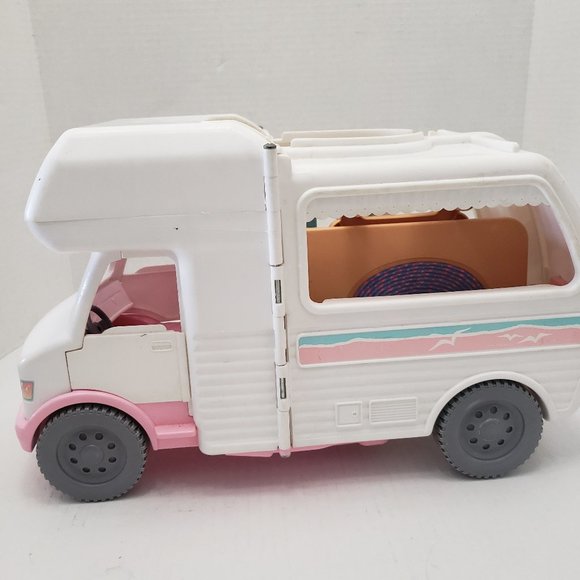 Vintage Fisher Price RV Loving Family Vacation Camper 1998 90s Y2K 2000 - Picture 12 of 16